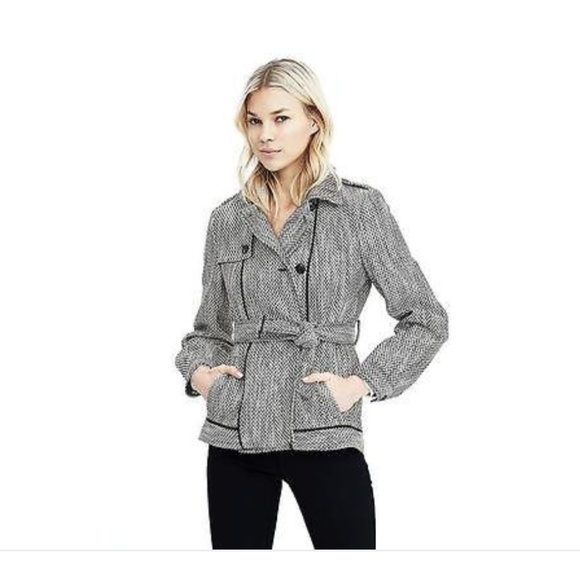 Banana Republic Short Trench Jacket XS - Picture 8 of 8